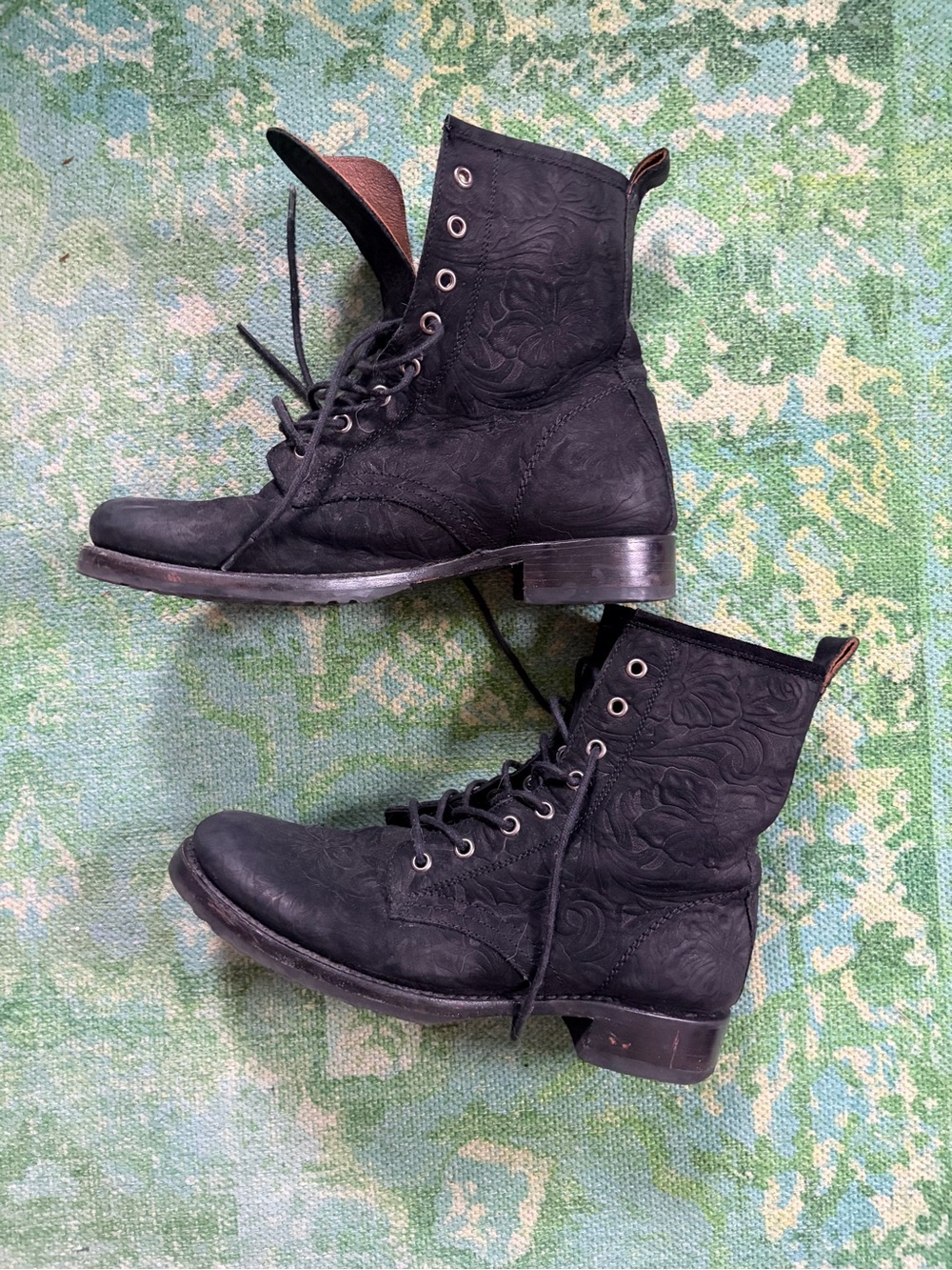 Frye Veronica Combat Boots